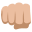 :oncoming_fist_medium-light_skin_tone: 👊🏼