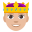 :prince_medium-light_skin_tone: 🤴🏼