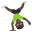 :man_cartwheeling_dark_skin_tone: 🤸🏿♂