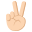:victory_hand_light_skin_tone: ✌🏻