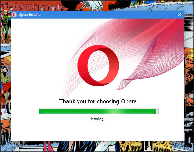Burro torpe mesa Opera Install Hangs (Windows 10 64-bit) | Opera forums