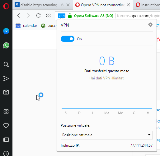 Opera VPN not connecting (june 2018) | Opera forums