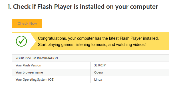 Flashplayer Not Working | Opera Forums