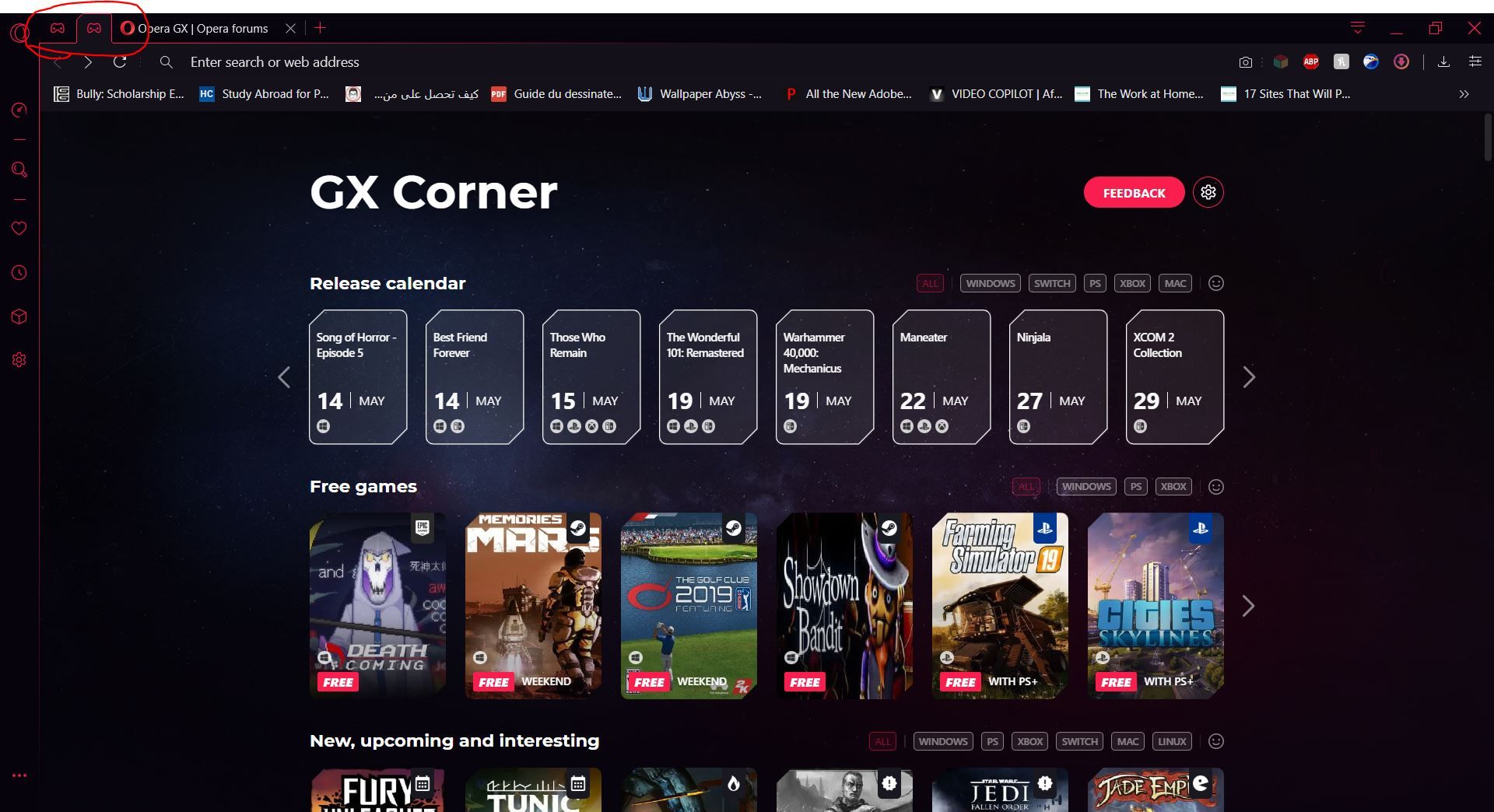 GX Corner duplicated | Opera forums