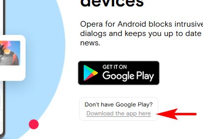 Apps Android no Google Play: Opera