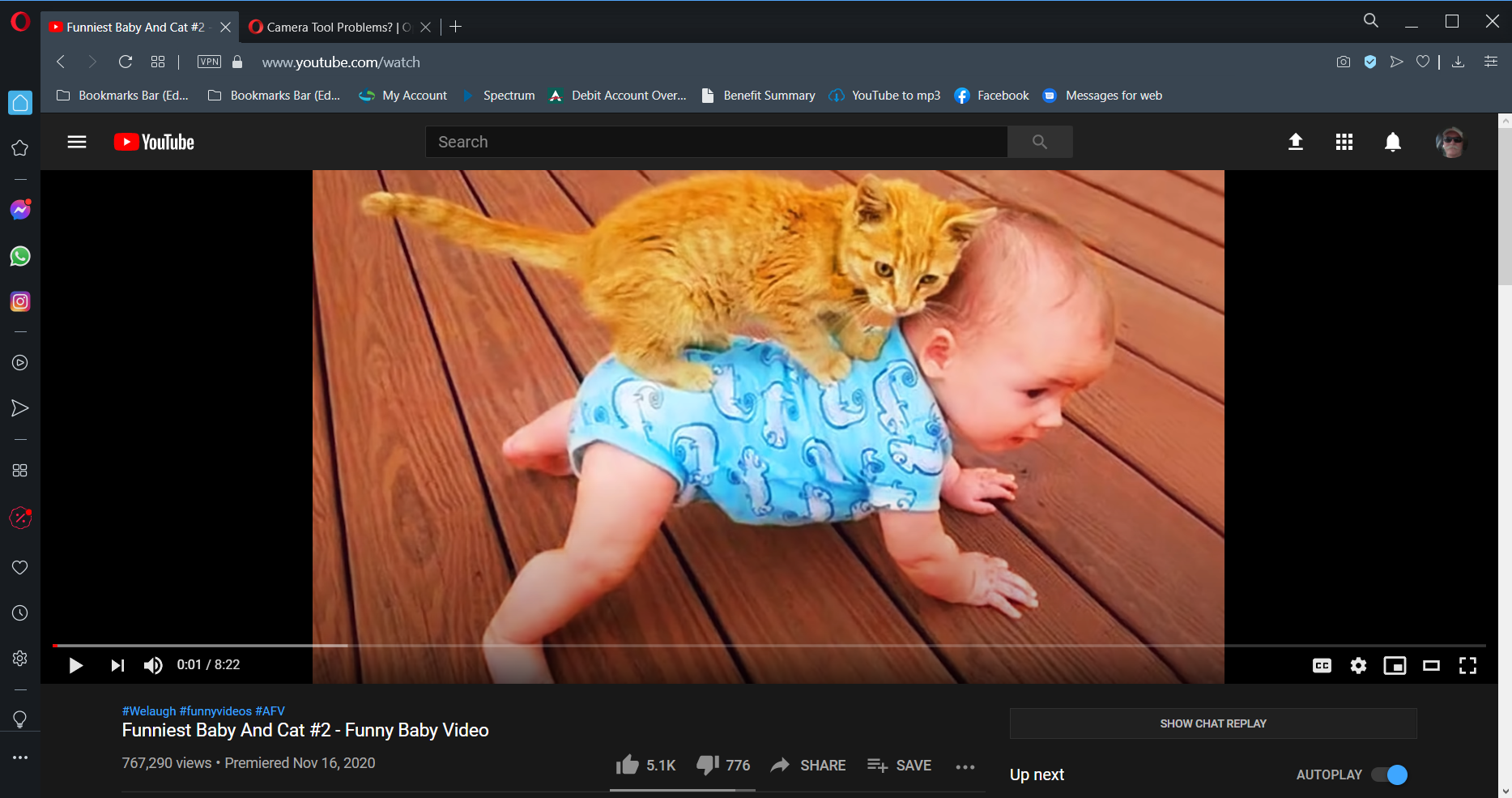 Funniest Baby And Cat #2 - Funny Baby Video - YouTube - Opera 11_29_2020 6_07_54 PM.png