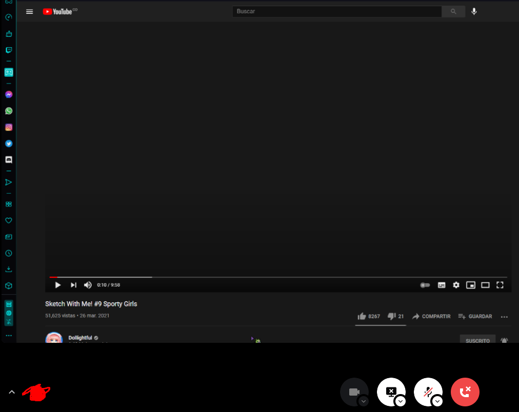 How to fix black screen when streaming browser video over Discord.