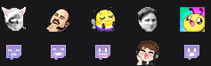 Why are some emotes using inverted colors on Oprea gx : r/Twitch