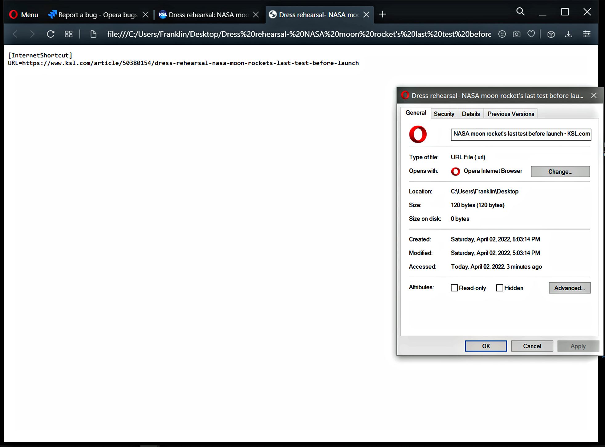 Opera Desktop Link Will Not Open Properly.jpg