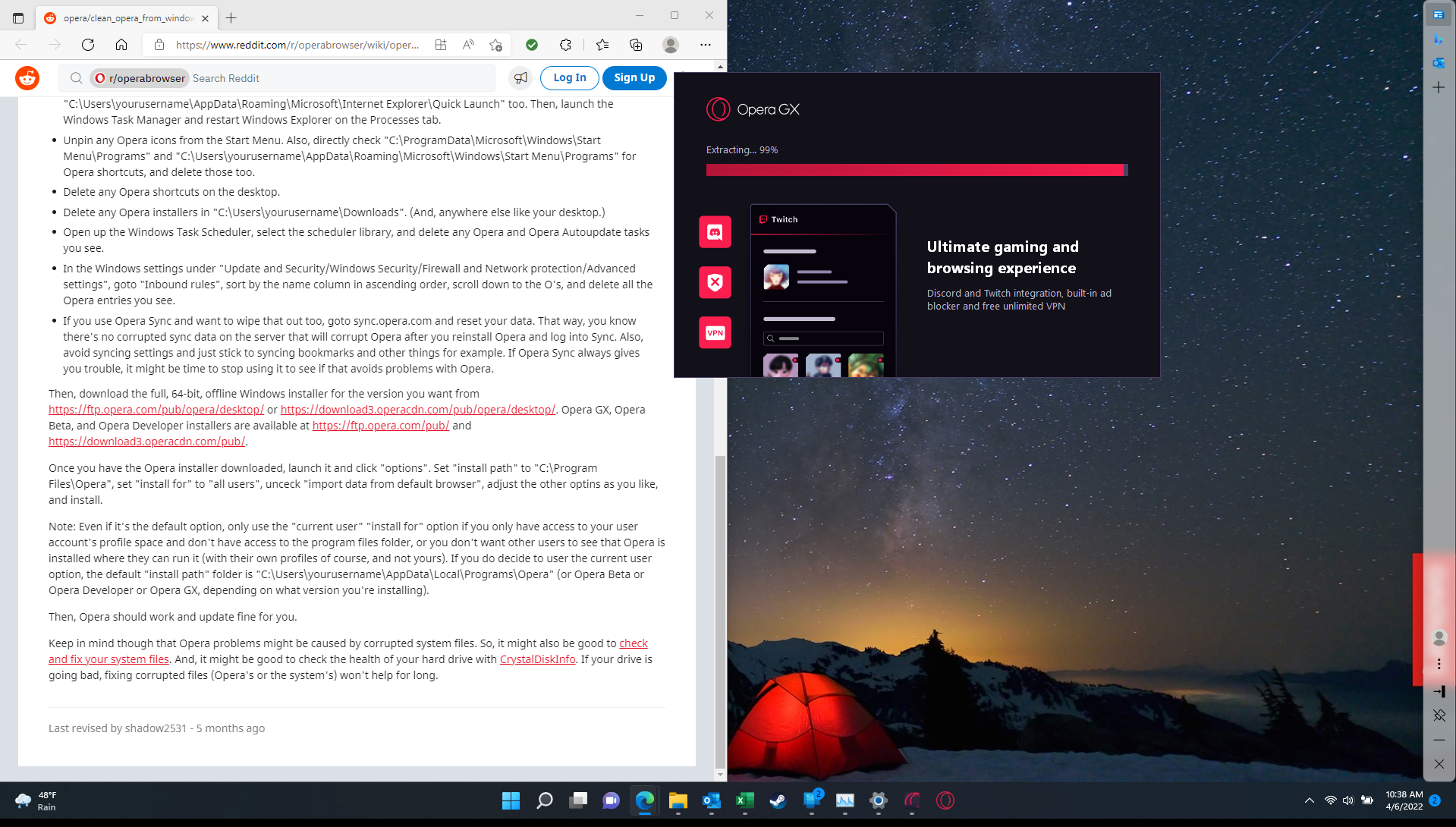 Opera GX – Discord