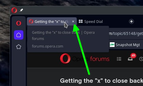 Opera One Automatically Closing Roblox Tabs When I click Play Button  (somtimes)