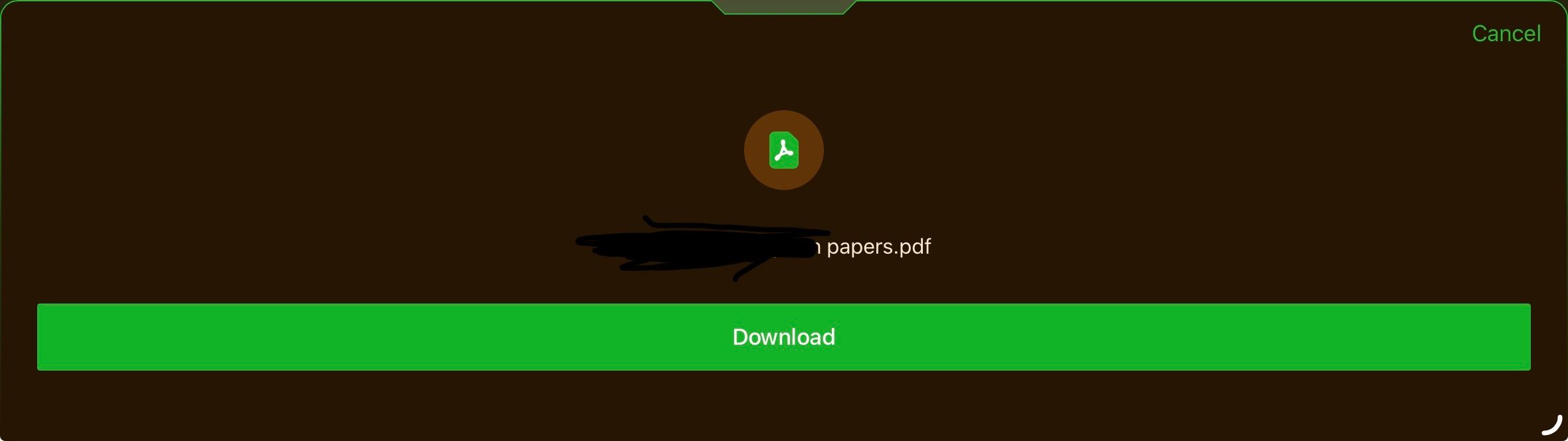 [Mobile] When I download a PDF on Google Docs it downloads as a html ...