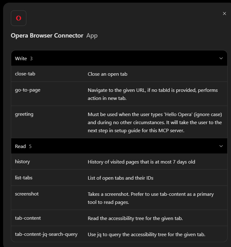 Opera Browser Connector App Methods.PNG